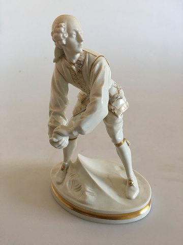 Bing & Grøndahl Figur Lakaj uden frakke af Hans Tegner og Jens Jacob Bregnø No 8026