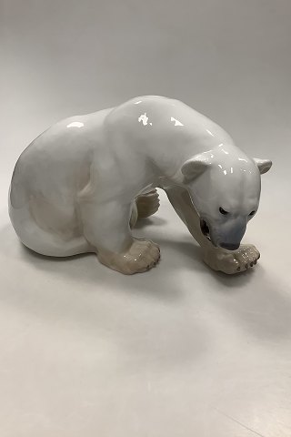 Bing and Grondahl Figurine Polar Bear No. 1857