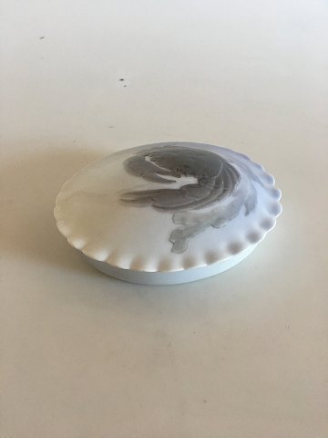 Royal Copenhagen Art Nouveau Crab Lidded bowl No. 19/9