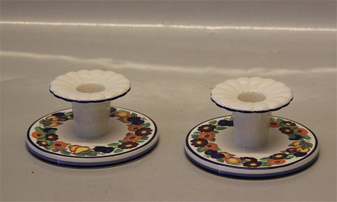 501 Lysestage 5,5 x 12 cm (1739501) Gylden Sommer Kongelig Dansk Fajance