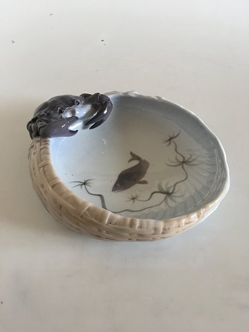 Royal Copenhagen Art Nouveau Crab ashtray No. 2465