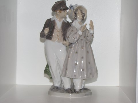 Royal Copenhagen figurHans & Trine