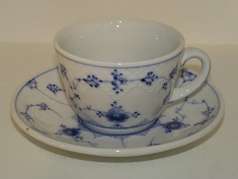 Blåmalet HotelporcelænStor kaffekop #1023