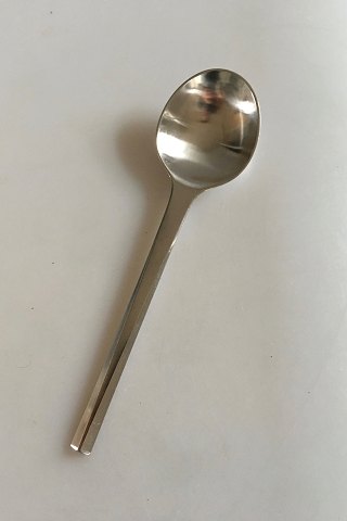 Georg Jensen Stainless Prism, Matt Bouillon Spoon/Soup Spoon