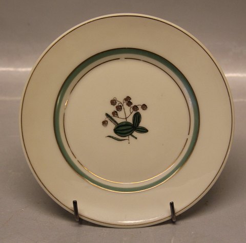884-9588 Kage tallerken 16 cm og Hjertegræs Royal Copenhagen