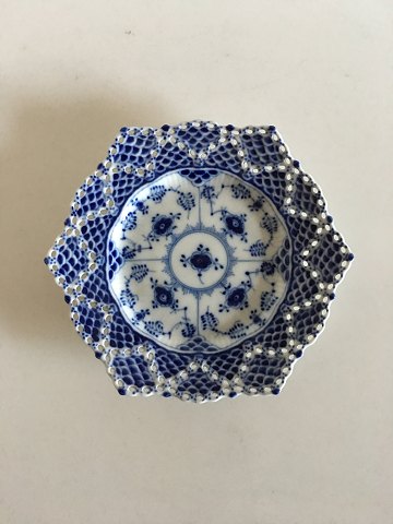 Royal Copenhagen Blue Fluted Full Lace Plate No. 1144