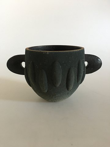 Royal Copenhagen Unique Modern Stoneware Vase by Pia Langelund