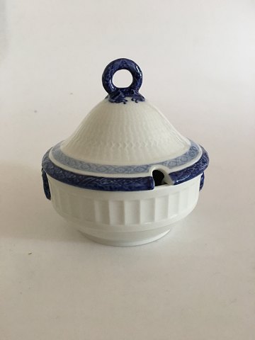 Royal Copenhagen Blue Fan Bowl with Lid No. 11506