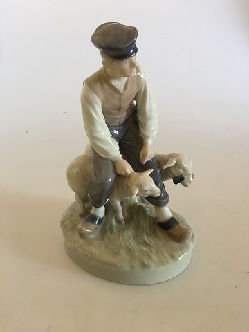 Royal Copenhagen Figurine No. 627 Young Man with Sheep