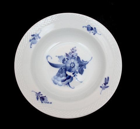 Dyb middag 8106, Blå Blomst, flettet, Royal Copenhagen