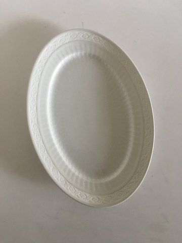 Royal Copenhagen White Fan Oval Serving Platter No. 11507