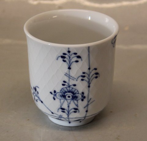 Kongelig Dansk Porcelæn Blå Palmette Musselmalet 057-1 Krus 8 x 7.5 cm 20 cl