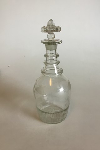 Holmegaard Decanter. Approx. 1853- 1875