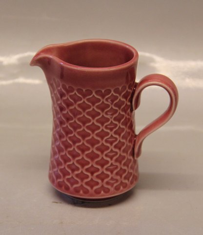 303 Creamer 3.25" 1.5 dl / 5 oz Palet Cordial Pink  Nissen Kronjyden B&G Quistgaard  Stoneware