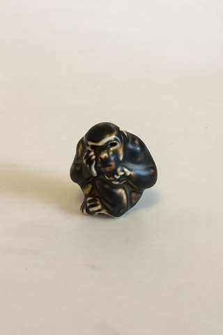 Royal Copenhagen Stentøjsfigur af Abe No. 20218 PMN