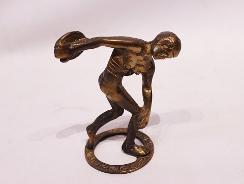 Sculpture of an olympic competitor in bronzeGreat condition