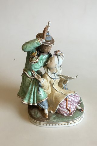 Royal Copenhagen Gerhard Henning Overglasur figur Nattergalen No 2409