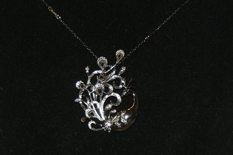 Anna David, Dream Wings, Designers Favorites Necklace,Sterling Silver CoatingsBlack and White Rhodium