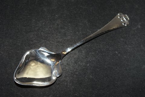 Jam spoon Waterlily Danish silver cutleryHans Hansen SilverLength 14.5 cm.