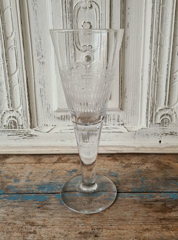 Large glass from Kastrup glassworks around 1910