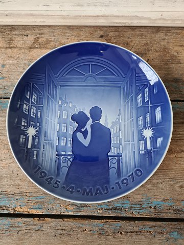 B&G Anniversary plate 5 May 1945-1970, 25 years before the Liberation of Denmark.