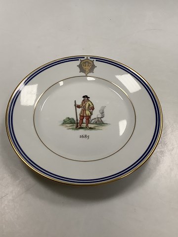 Royal Copenhagen Uniformer fra Den Kongelige Livgarde 1685Måler 22cm / 8.66 inch