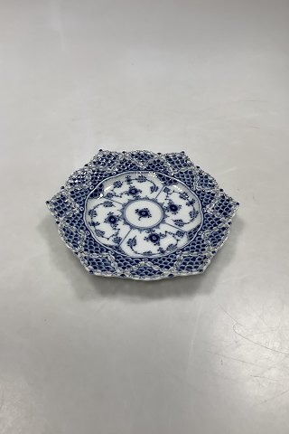 Royal Copenhagen Blue Fluted Full Lace Plate No. 1144