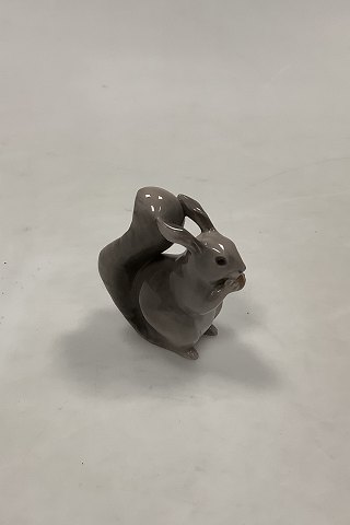Early Royal Copenhagen Figurine of Squirrel with Nut No. 2845/982