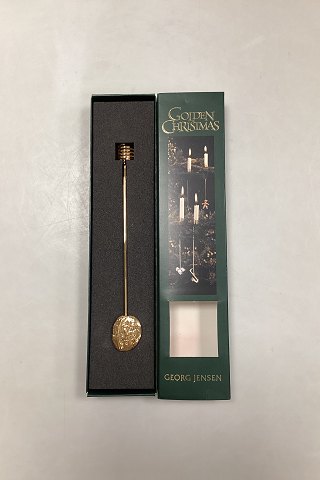 Georg Jensen Golden Christmas Candleholder - Walnut 2004