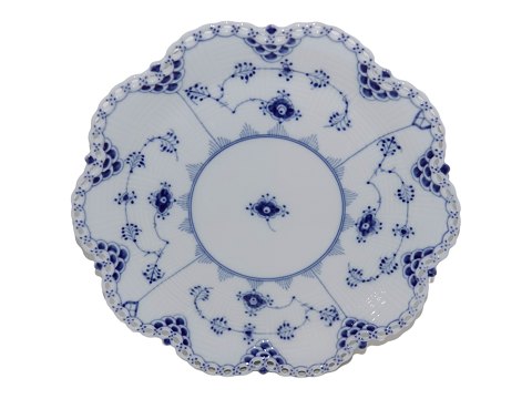 Musselmalet HelblondeRundt fad fra 1898-1923 25 cm.