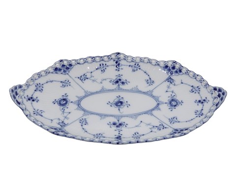 Musselmalet HelblondeAflang asiet 25 cm.