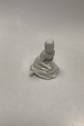 Royal Copenhagen Figurine Faroe Island Girl No. 12416