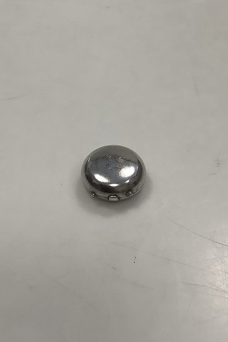 English Pill Box in Sterling Silver

