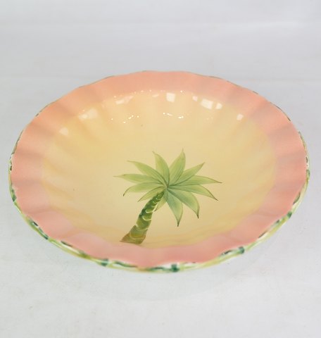 Italian porcelain - Plate - PalmGreat condition