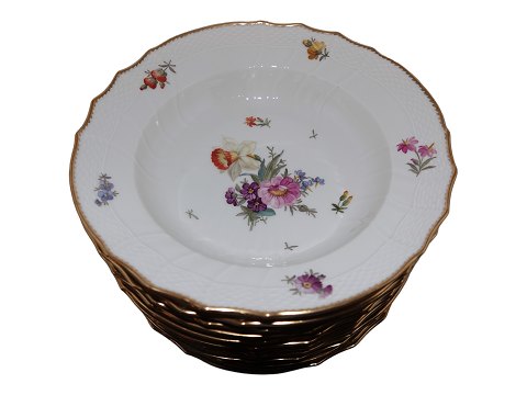 Fuld Saksisk Blomst
Lille dyb tallerken 22 cm. #1616