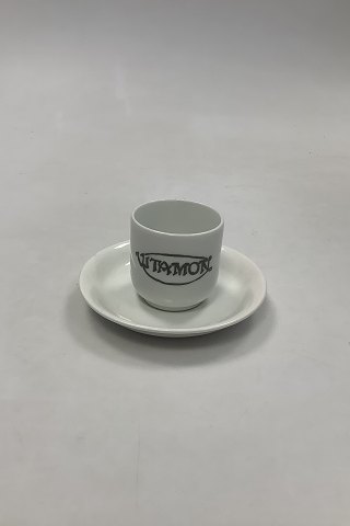 Porcelænsfabrik Norden / Bing and Grondahl Advertisement Mocha Cup for Vitamon