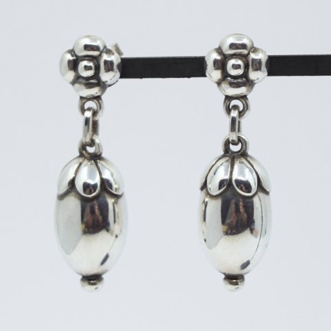 Georg Jensen; Pair of "Acorn" earrings