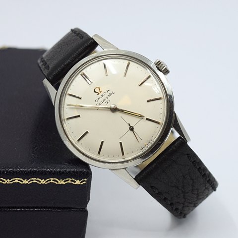 Omega; Seamaster armbåndsur i stål, 1963