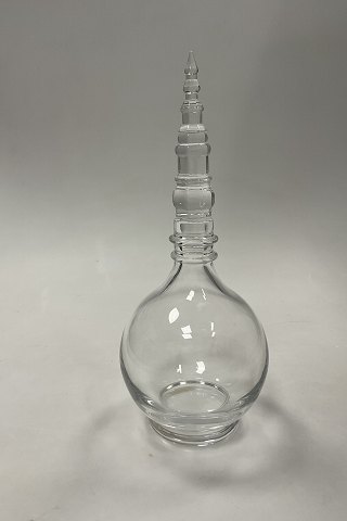 Holmegaard Towers of the City Carafe Nicolaj Church in Clear Glass