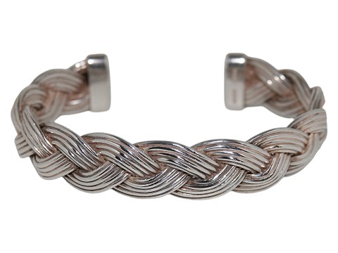 Ole Lynggaard silverBraided bracelet in heavy quality