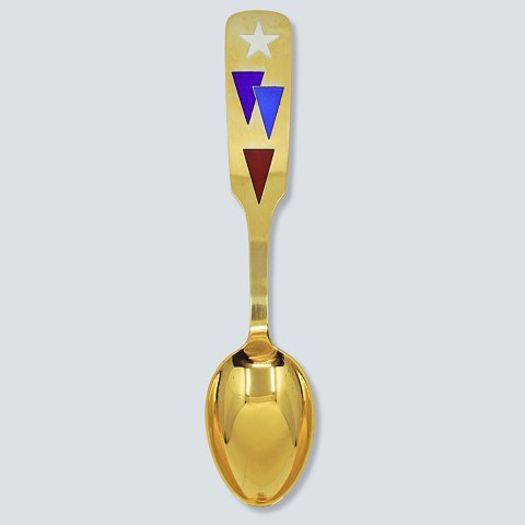 A. Michelsen; Christmas spoon 1954, Søren Sass