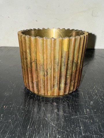 Art Deco bronze cup