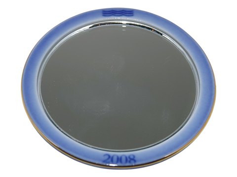 Royal CopenhagenLille lommespejl fra 2008 med Københavns Tårne