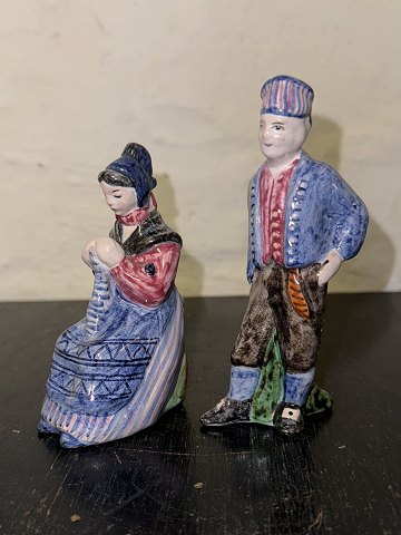 Par figurer i keramik fra L. Hjorth