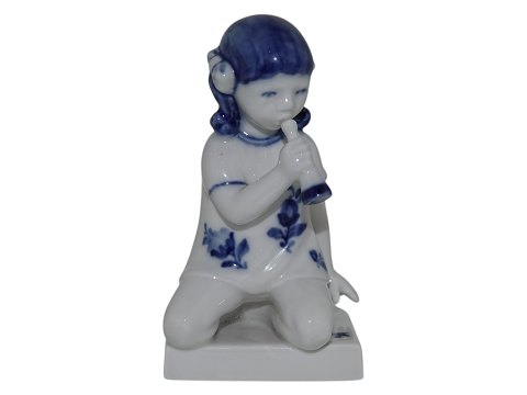 Blå Blomst 
Figur af pige