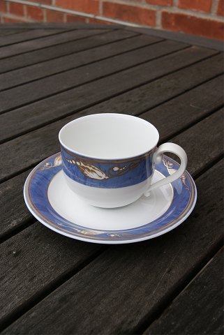 Bestellnummer: po-Blå Magnolia kaffekop 072