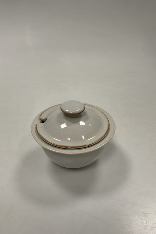 Bing and Grøndahl Glazed Stoneware Coppelia Mustard Pot No. 552