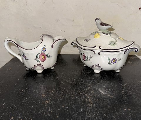 Rörstrandia sukker -og flødesæt fra Rörstrand