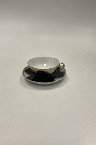 Royal Copenhagen Bat Coffee Cup and Saucer