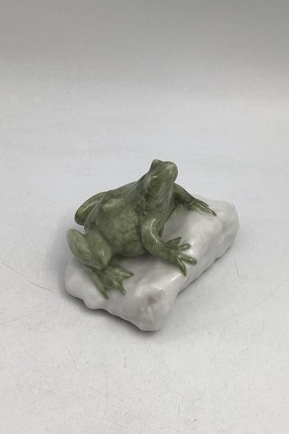 Royal Copenhagen Art Nouveau Paper Weight Frog No. 447 C. Frederik Ludvigsen